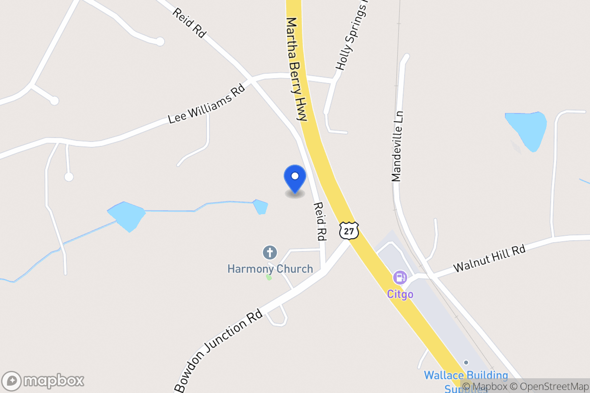 Map of Mcadams St
