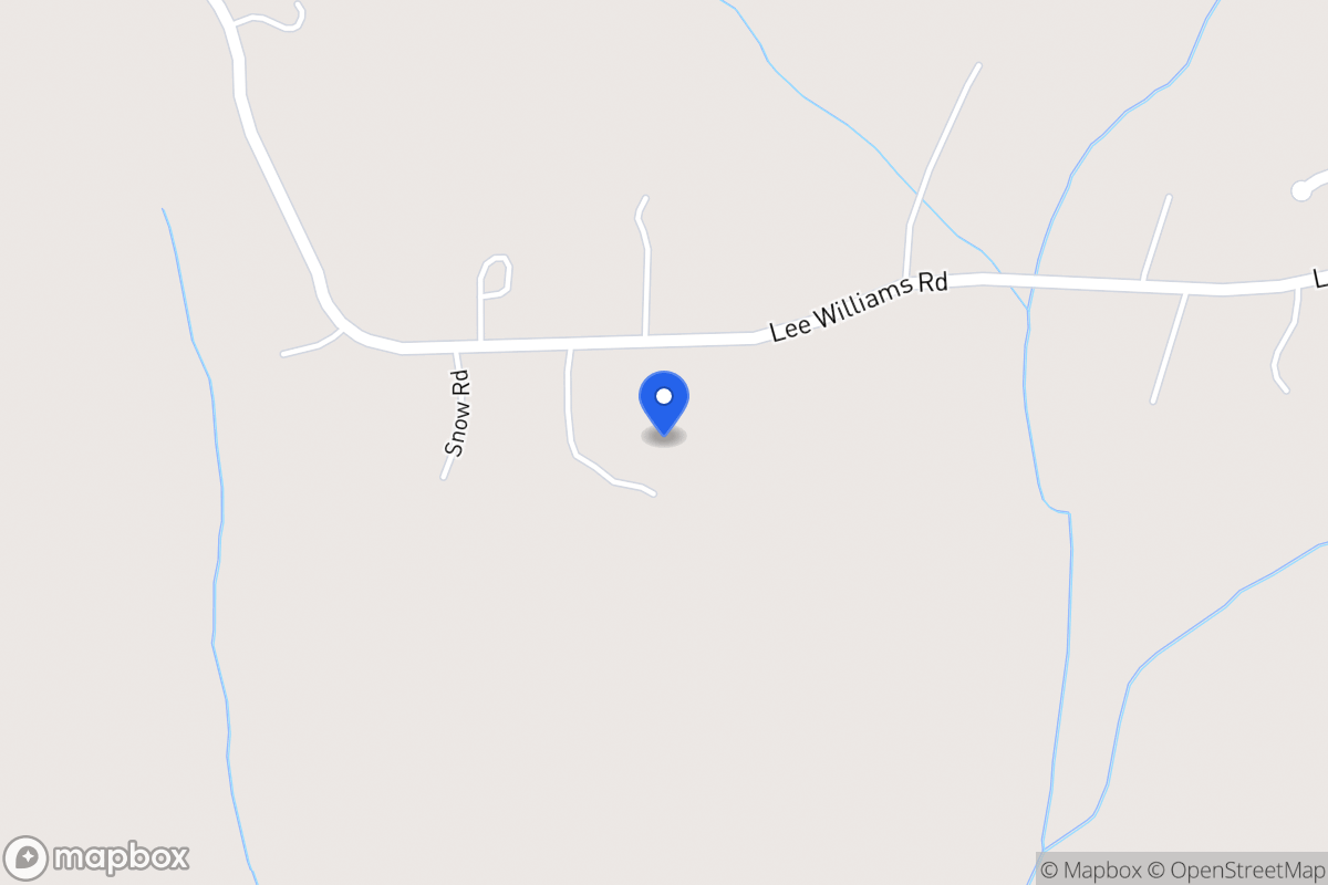 Map of 484 Lee Williams Rd