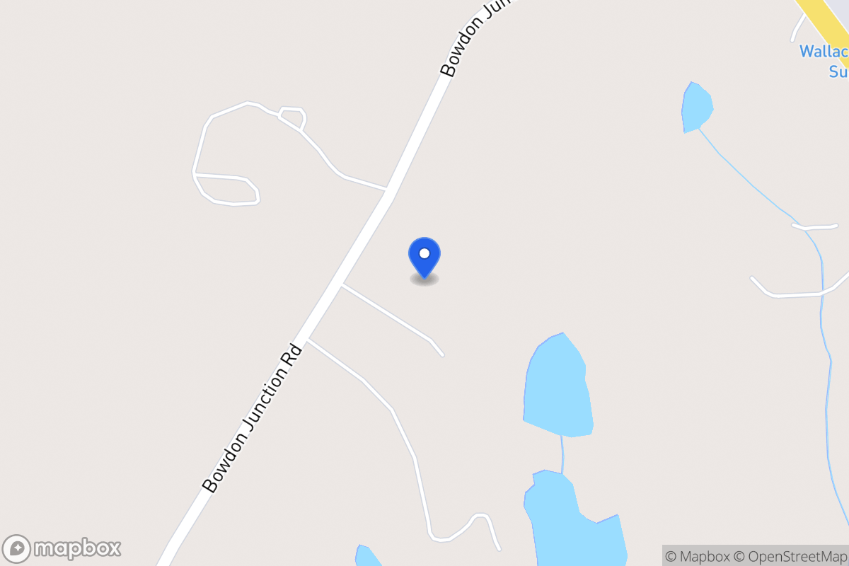 Map of 1393 Bowdon Junction Rd