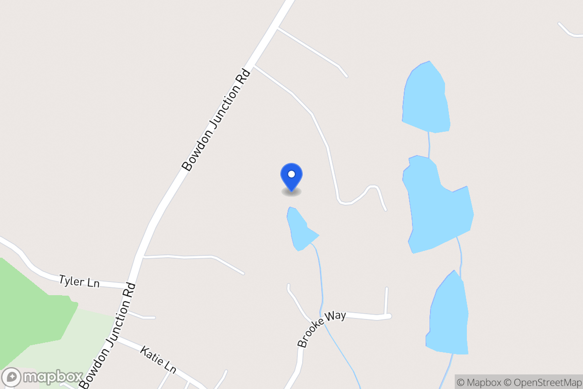 Map of 1329 Bowdon Junction Rd
