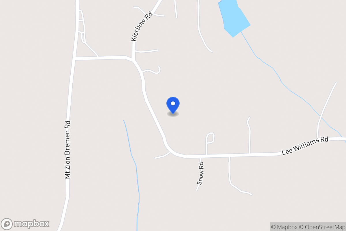 Map of 605 Lee Williams Rd