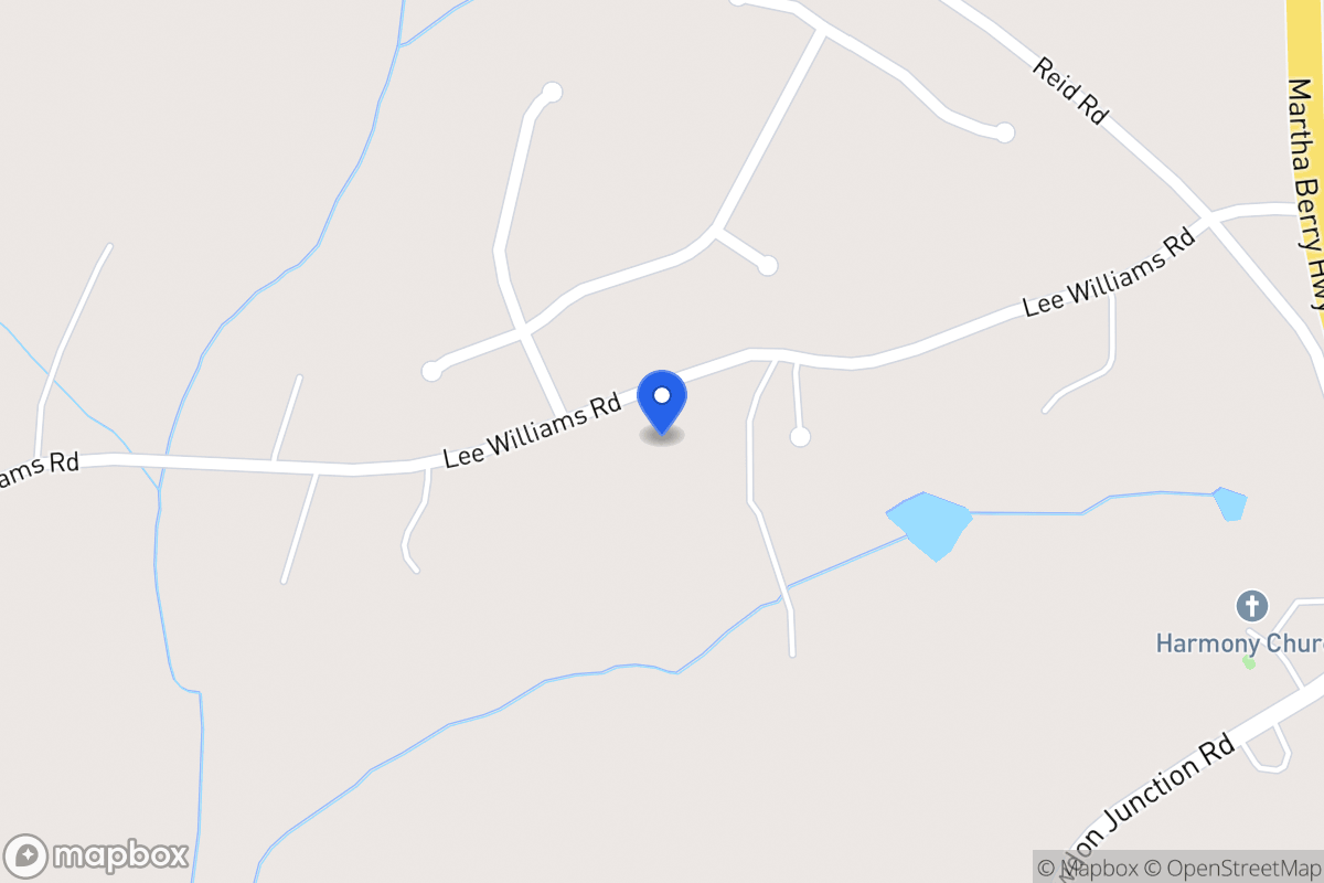 Map of 200 Lee Williams Rd