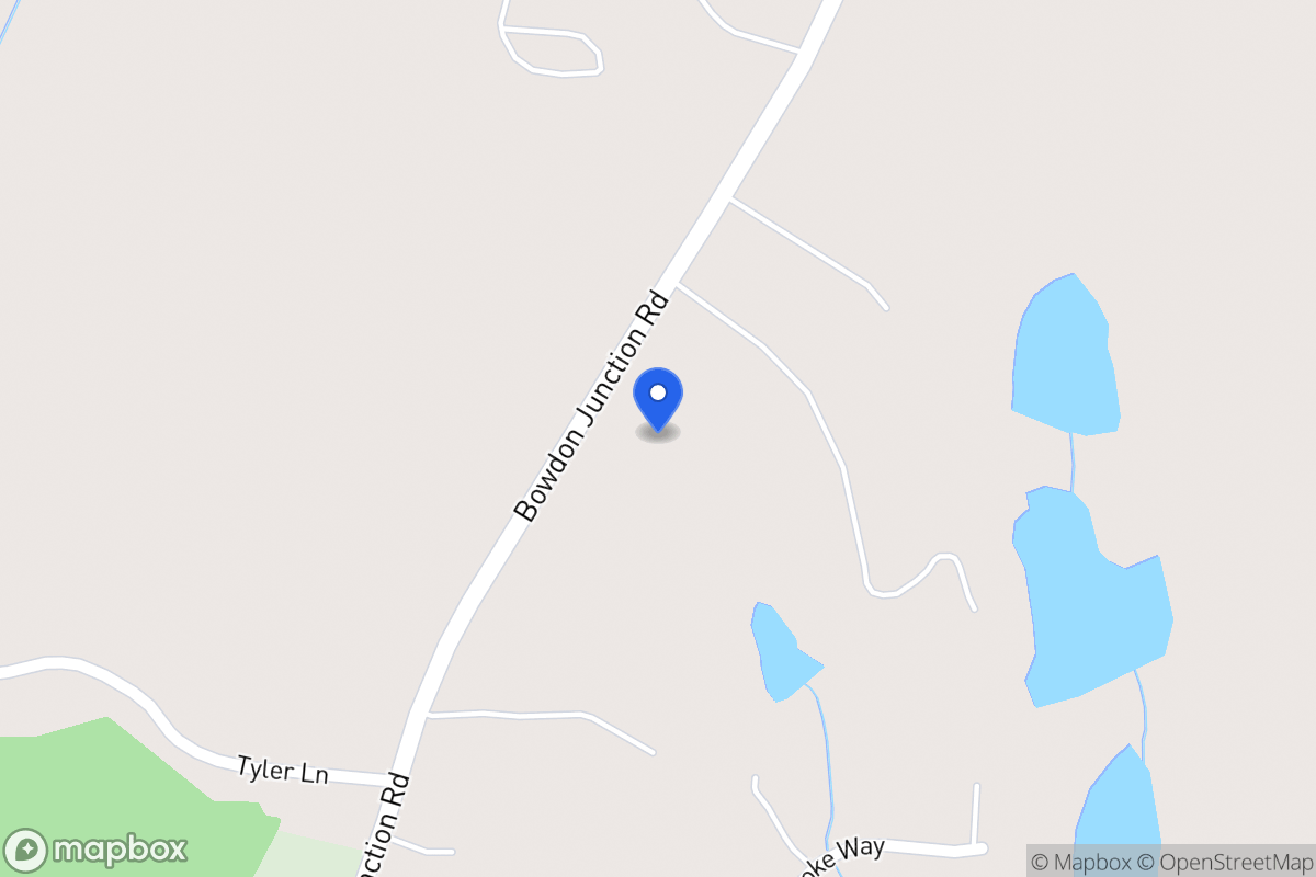 Map of 1297 Bowdon Junction Rd