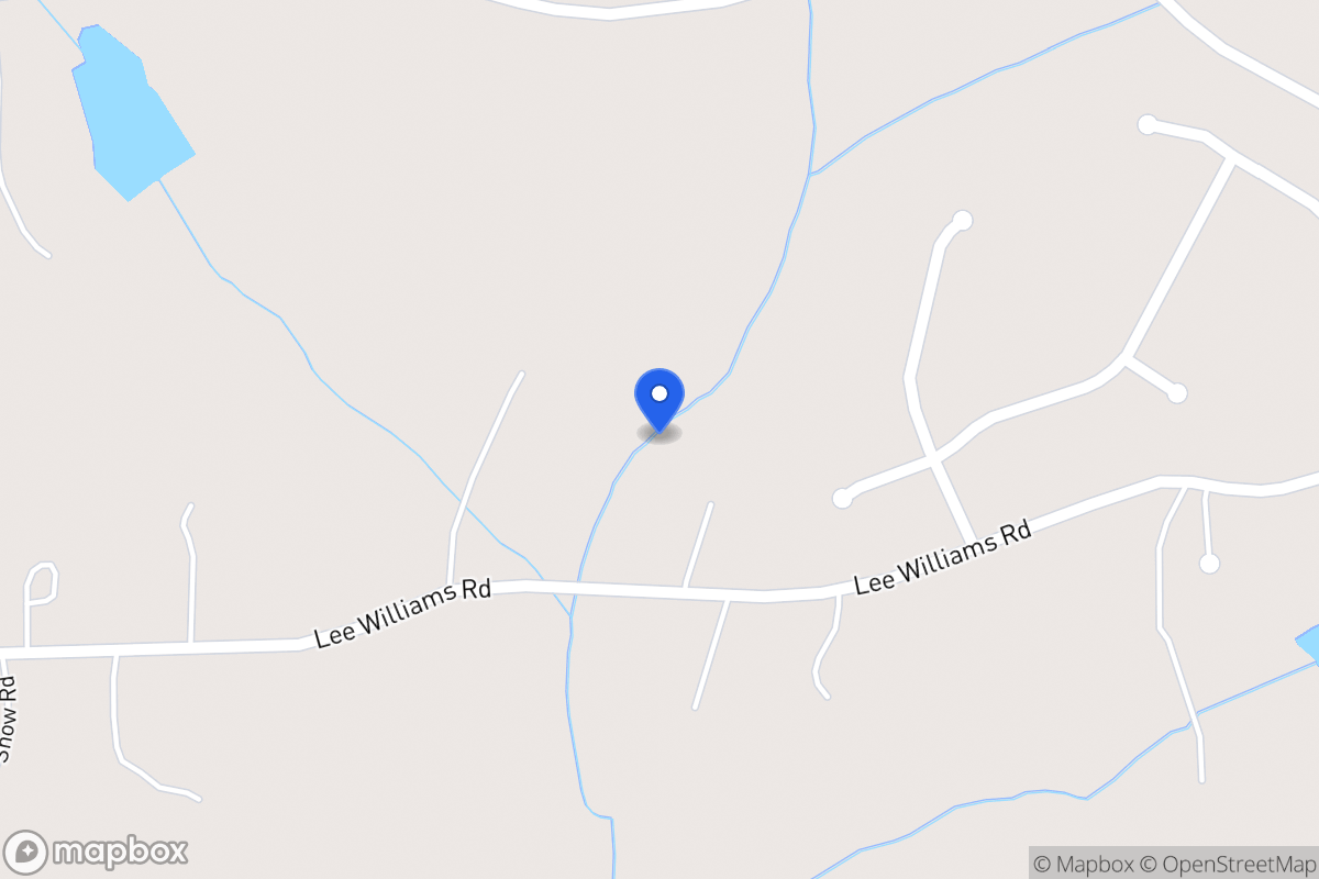 Map of 315 Lee Williams Rd