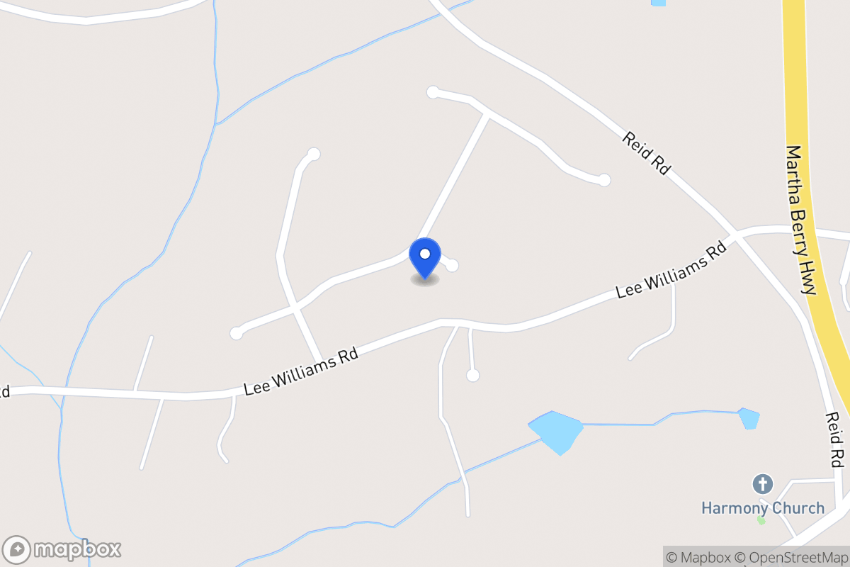 Map of 301 White Water Ct
