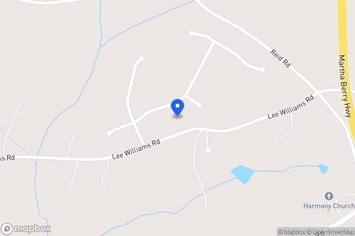 Map of 233 Tripp Ln