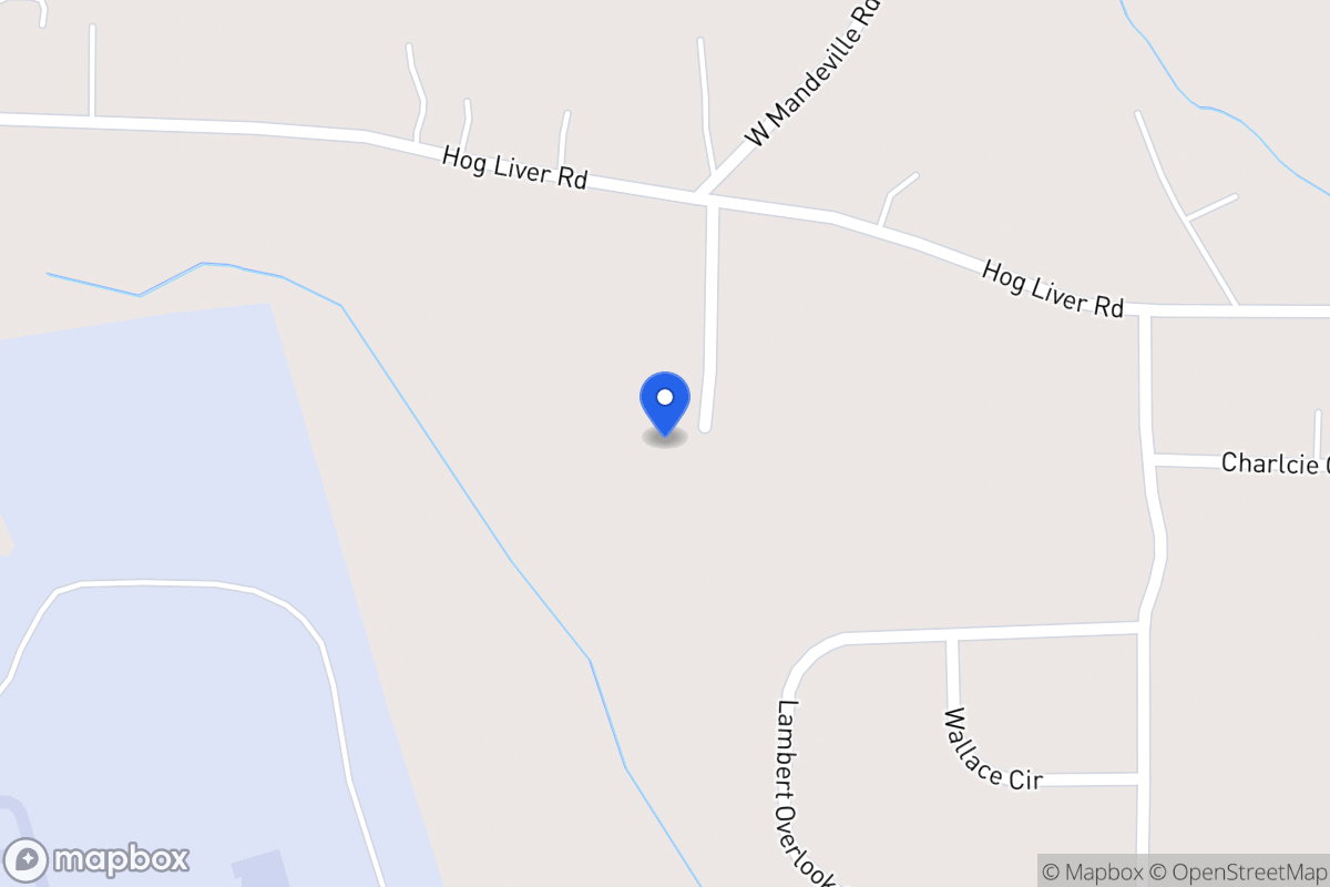 Map of 561 W Mandeville Rd