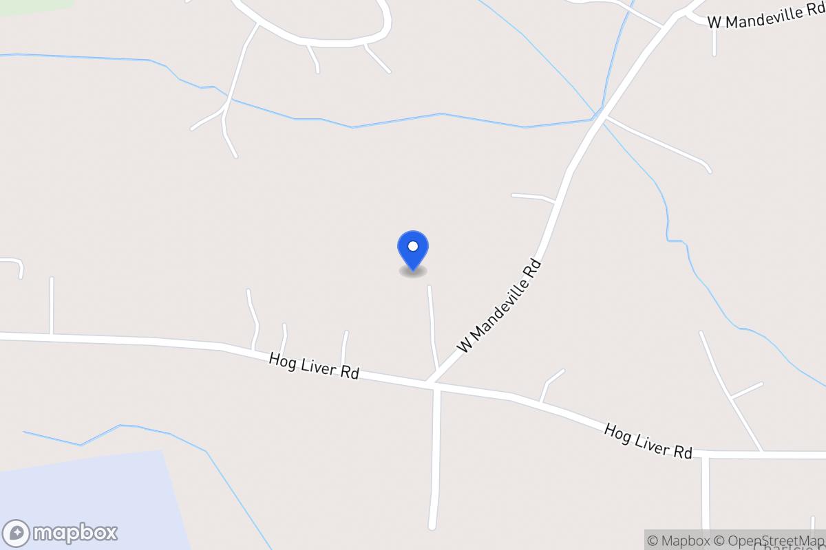 Map of 499 W Mandeville Rd