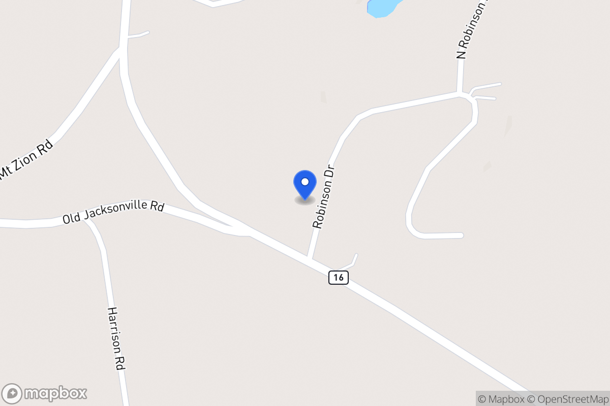Map of Robinson Dr