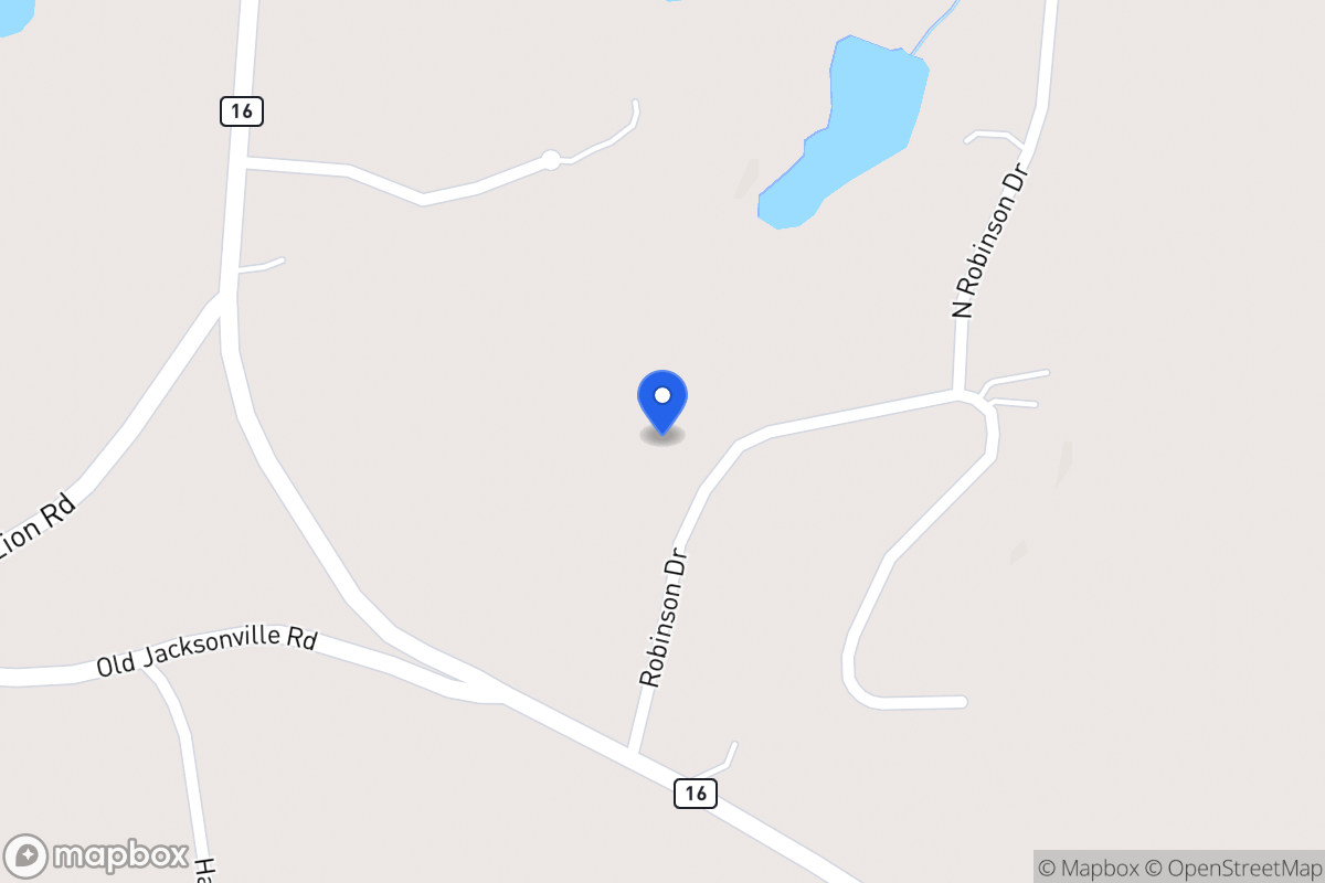 Map of 90 Robinson Dr