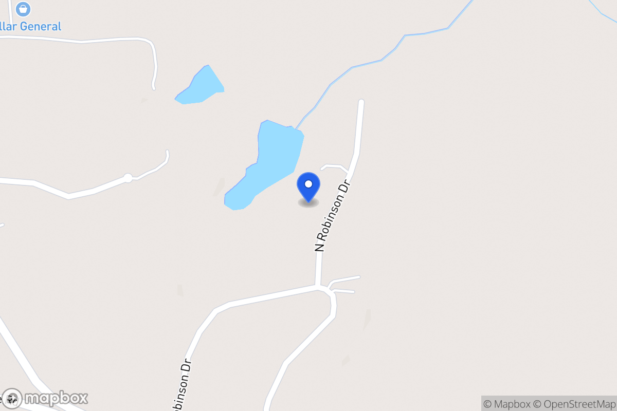 Map of 50 N Robinson Dr