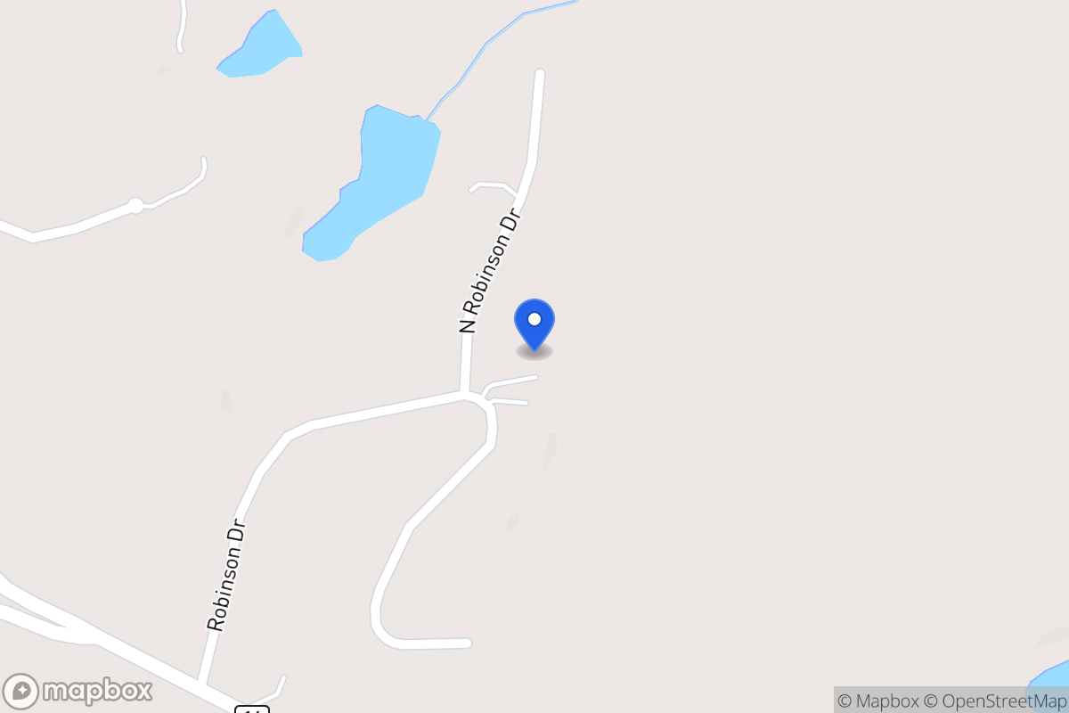 Map of 170 Robinson Dr