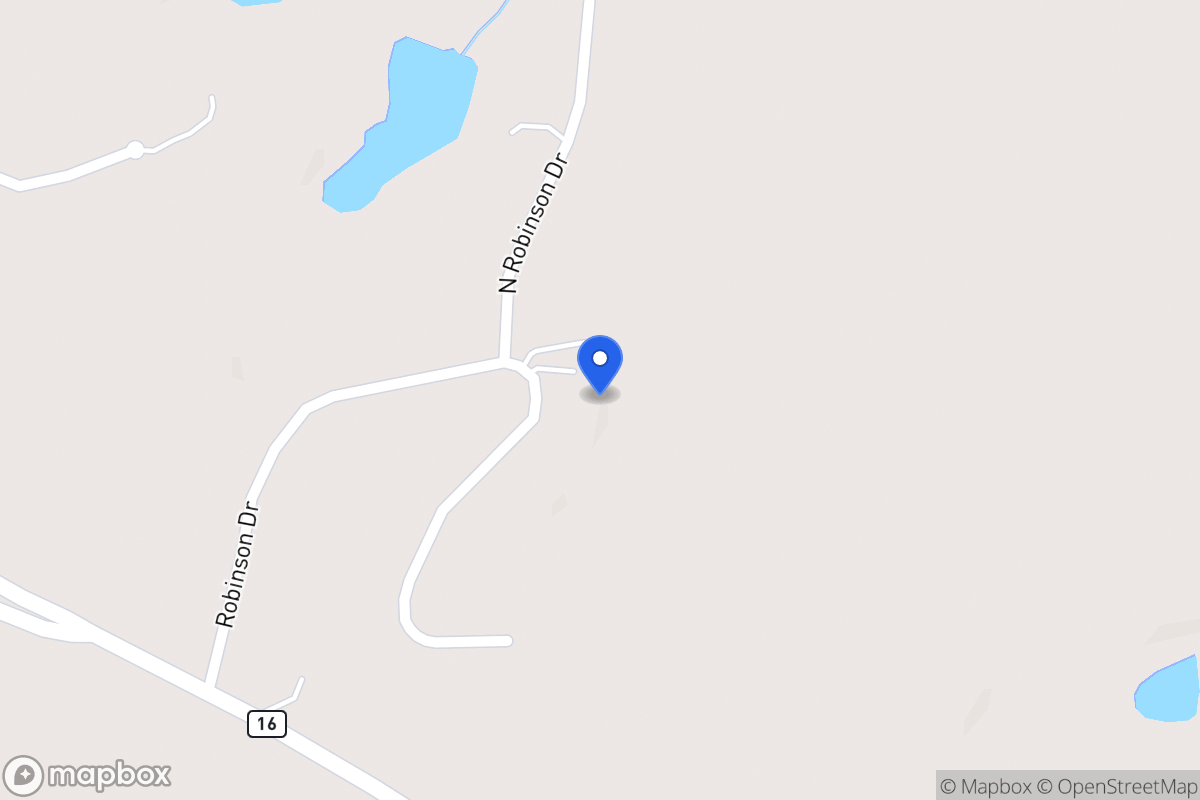 Map of 180 Robinson Dr
