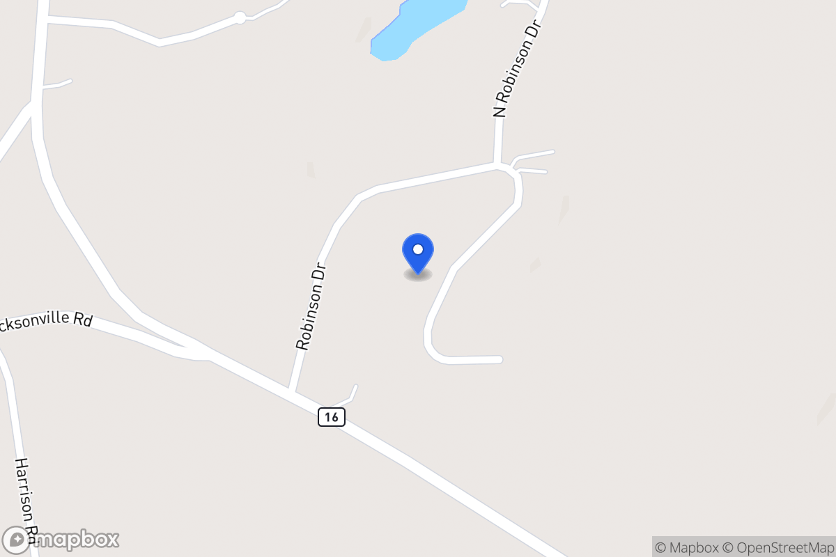 Map of 245 Robinson Dr