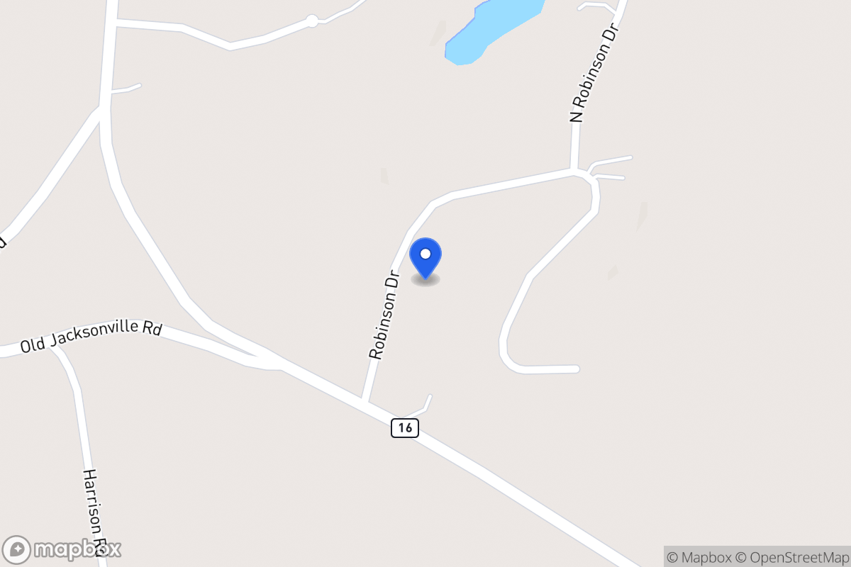 Map of 55 Robinson Dr