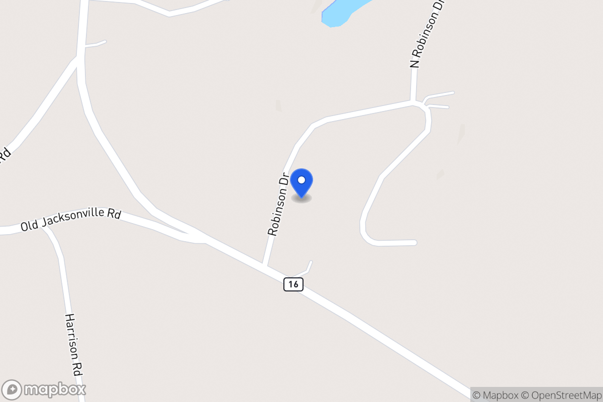 Map of 45 Robinson Dr