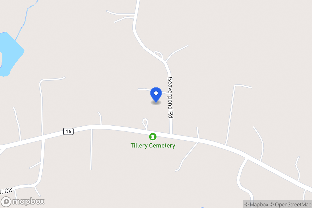 Map of 36 Beaver Pond Rd