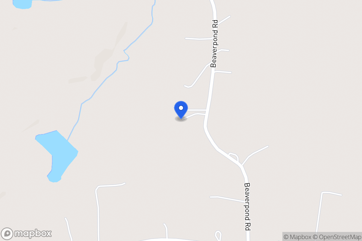 Map of 150 Beaver Pond Rd