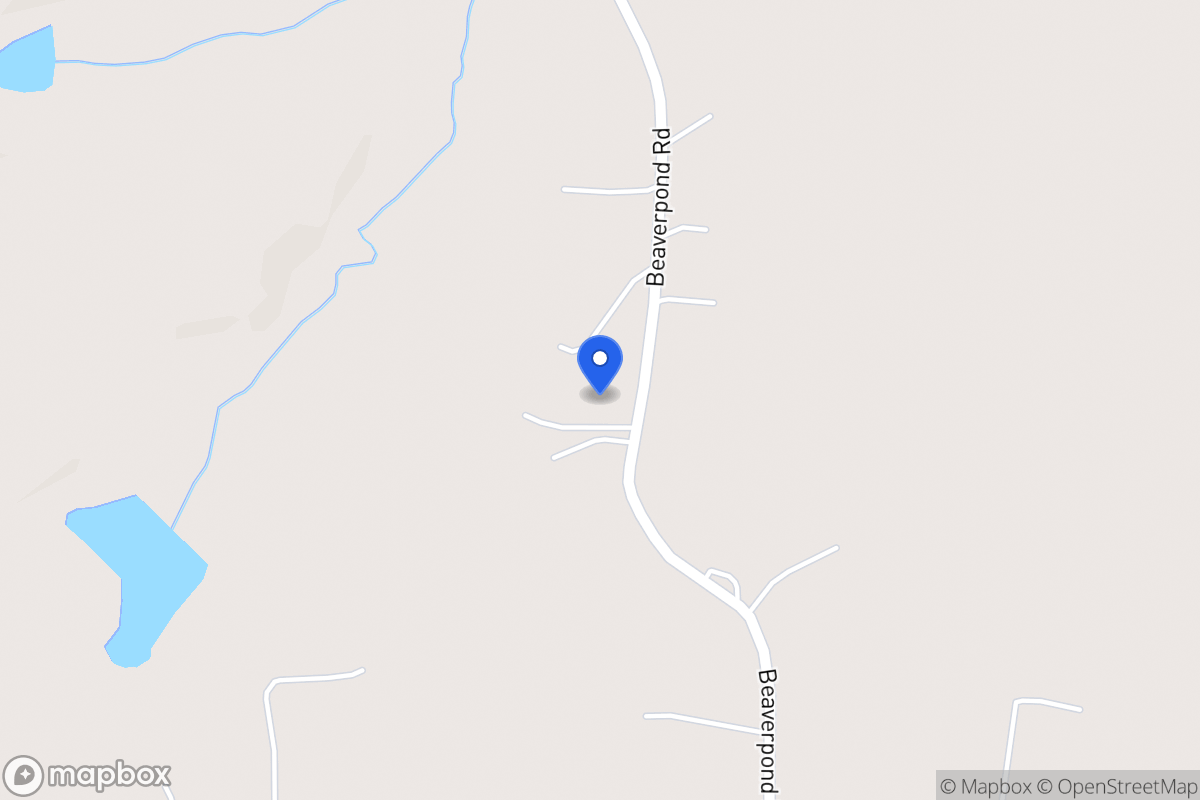 Map of 178 Beaver Pond Rd