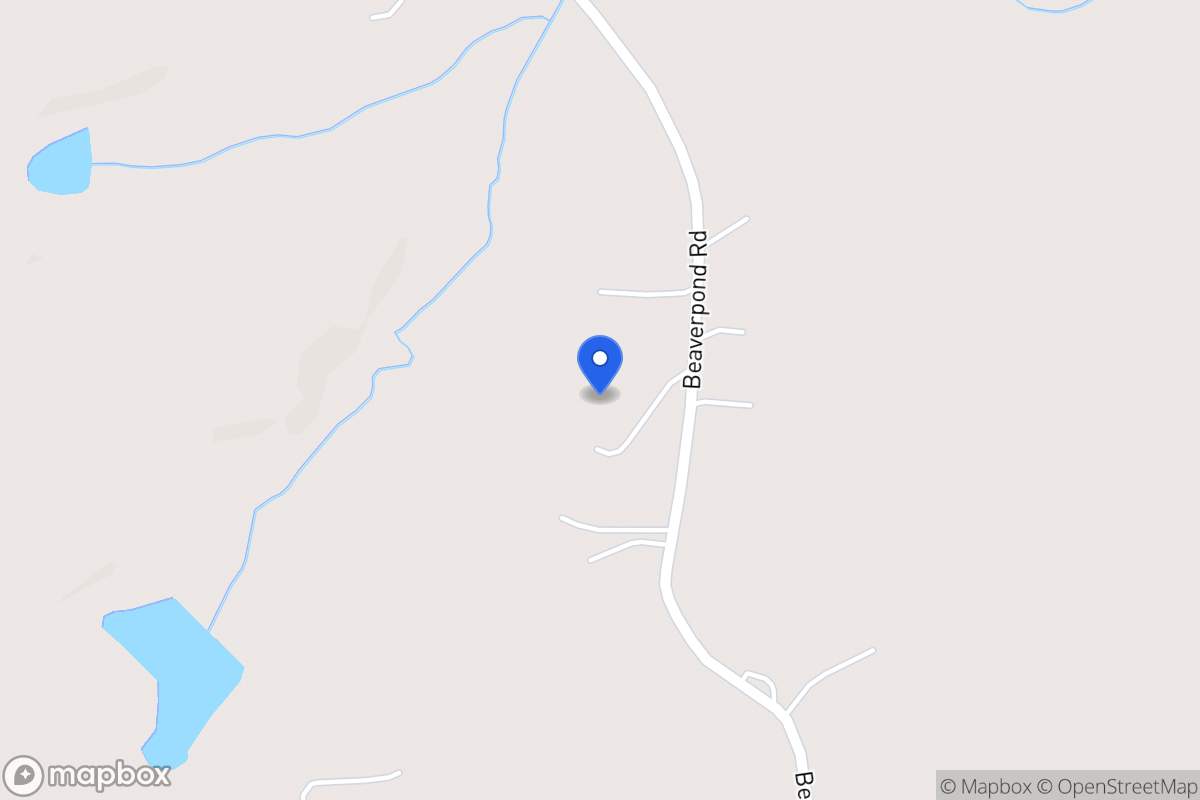 Map of 210 Beaver Pond Rd