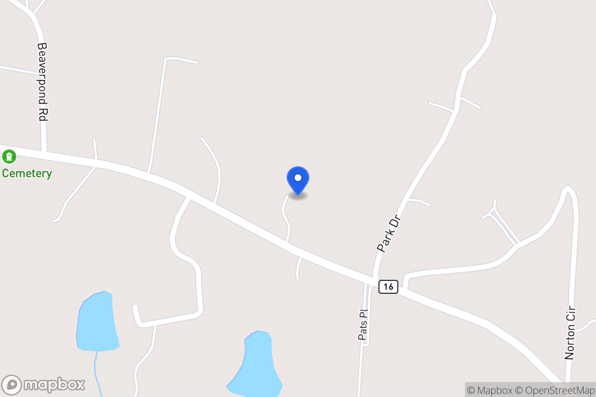 Map of 2829 Mt Zion Rd