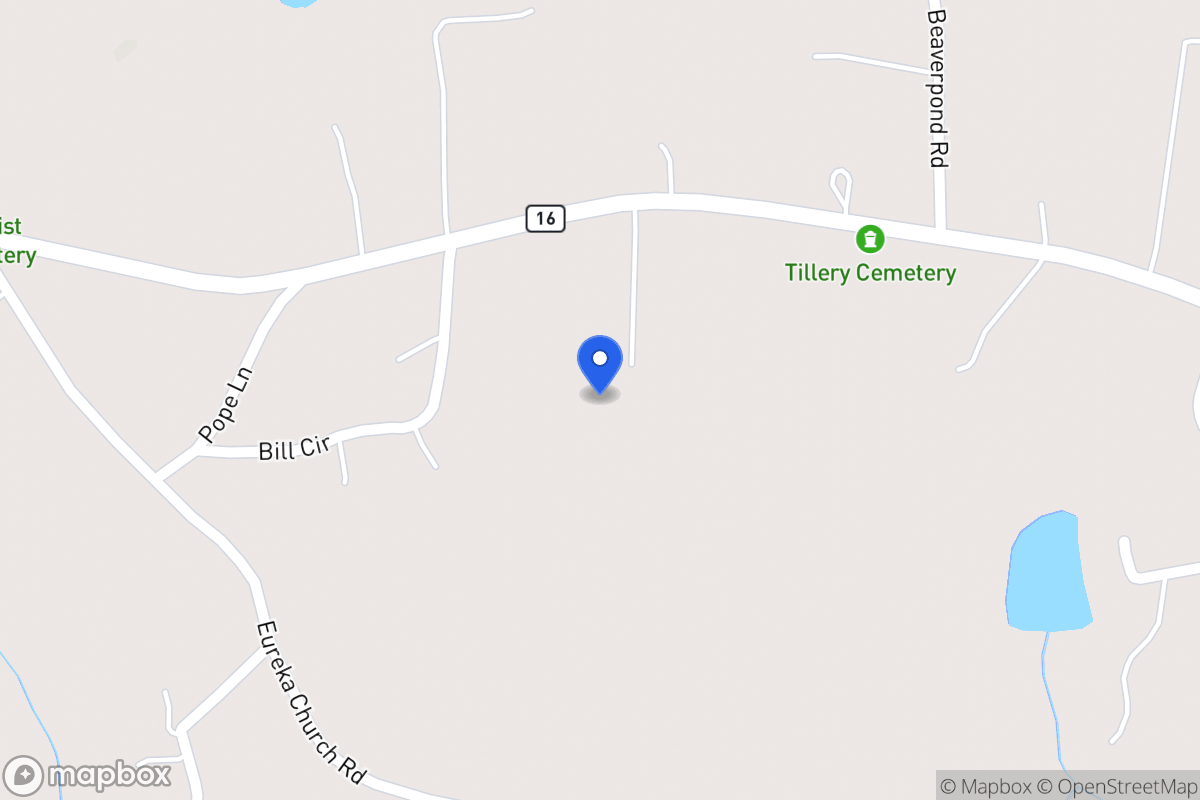 Map of 3100 Mt Zion Rd