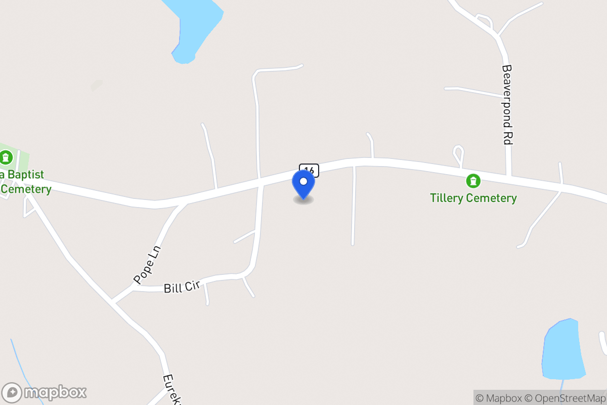 Map of 3142 Mt Zion Rd