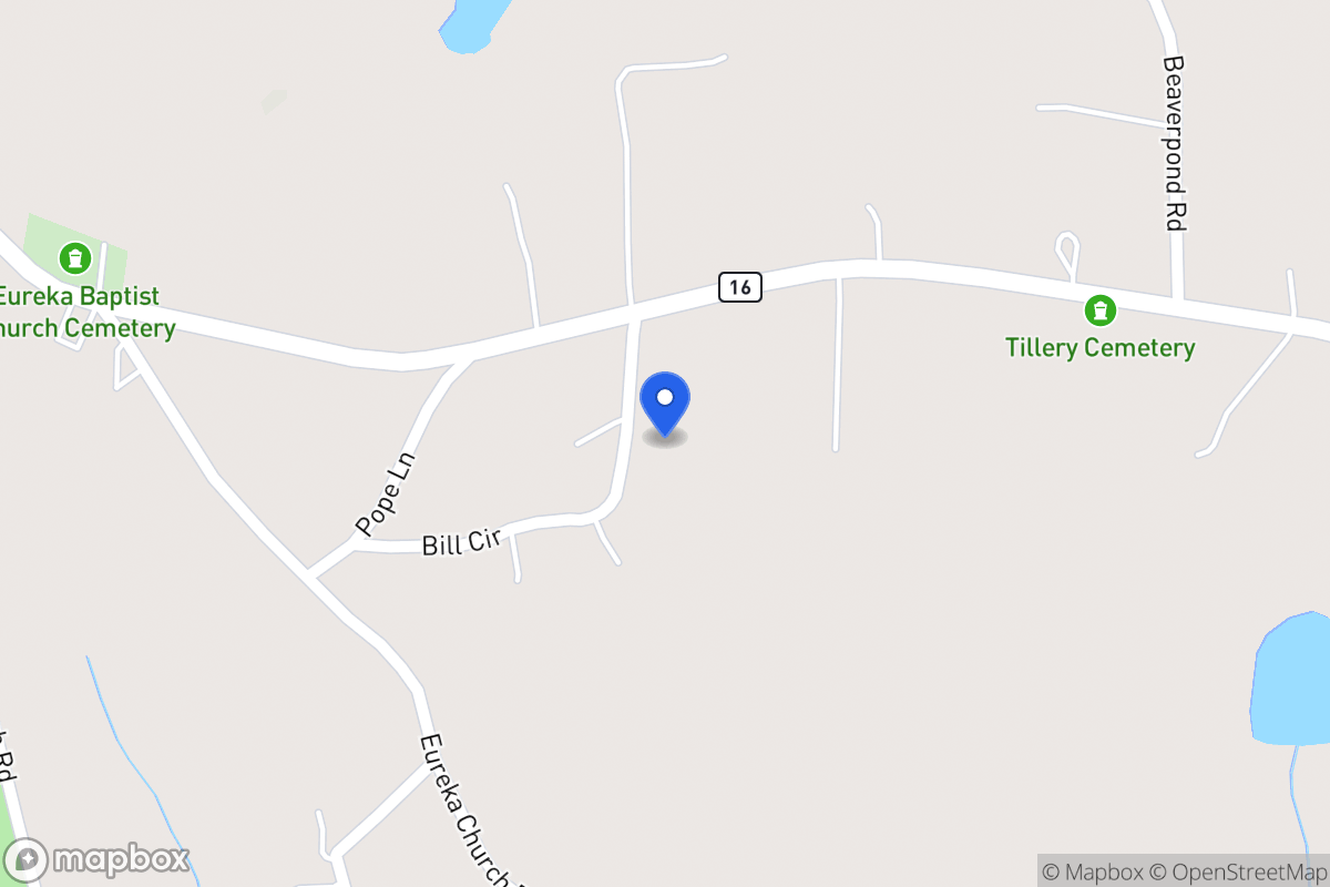 Map of 38 Bill Cir