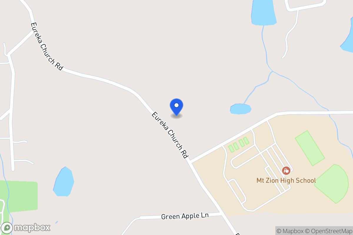 Map of 317 Eureka Church Rd