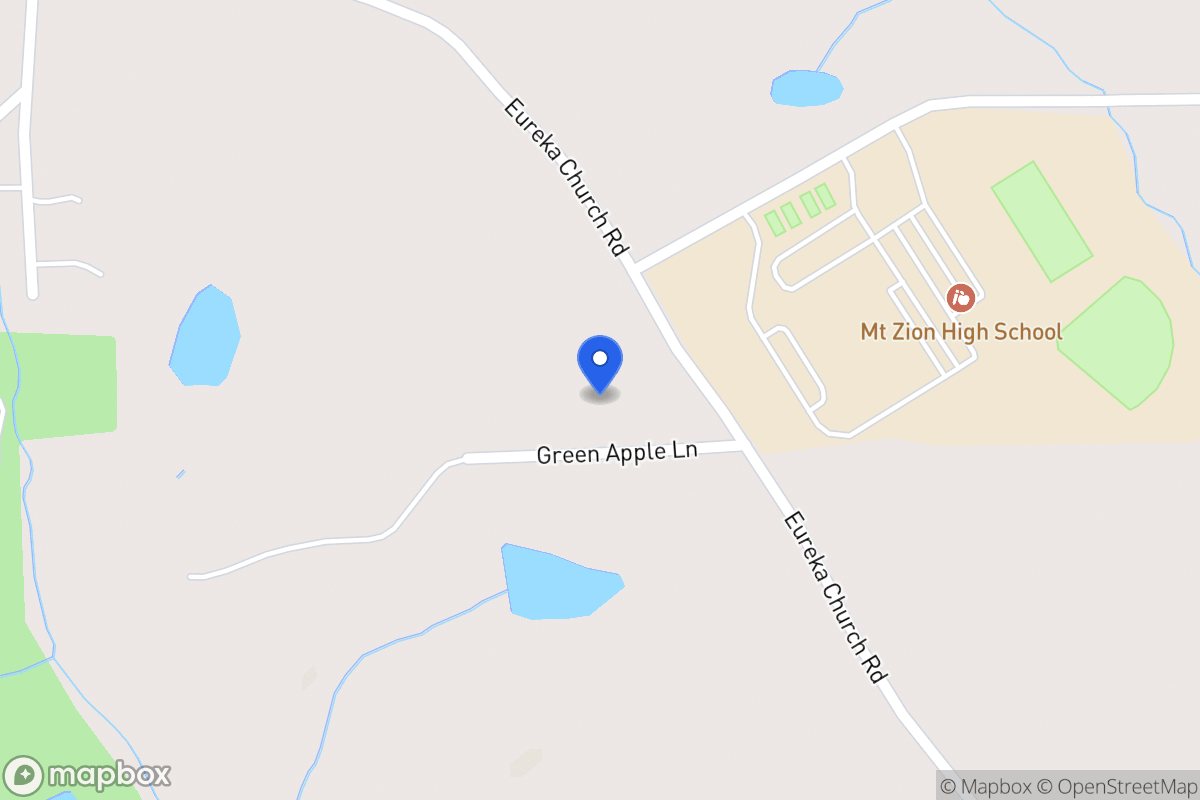 Map of 244 Eureka Church Rd