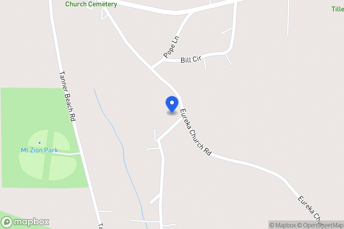 Map of 512 Eureka Church Rd