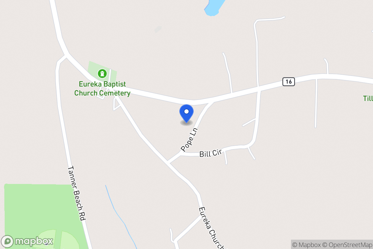 Map of 25 Pope Ln