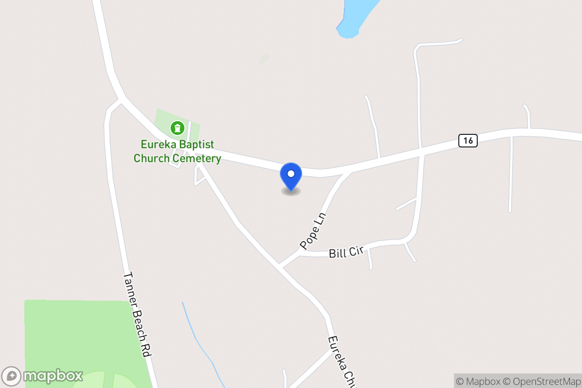 Map of 3250 Mt Zion Rd