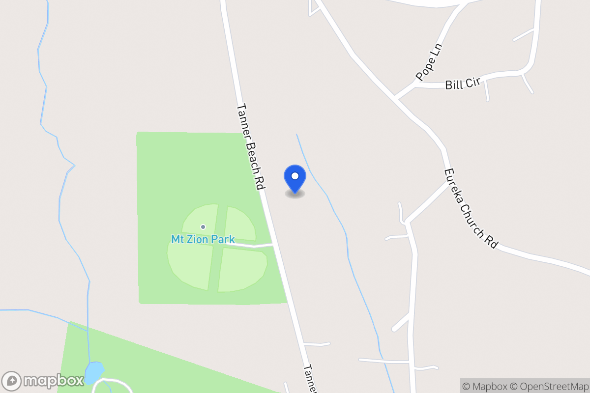 Map of 186 Tanners Beach Rd