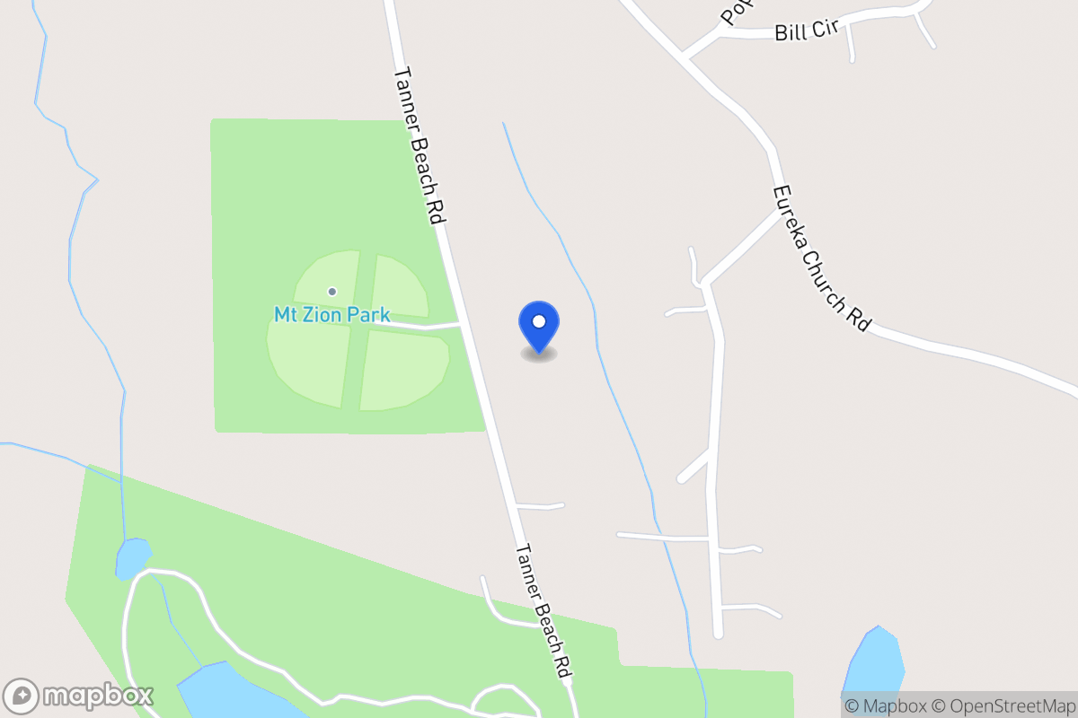 Map of 232 Tanners Beach Rd