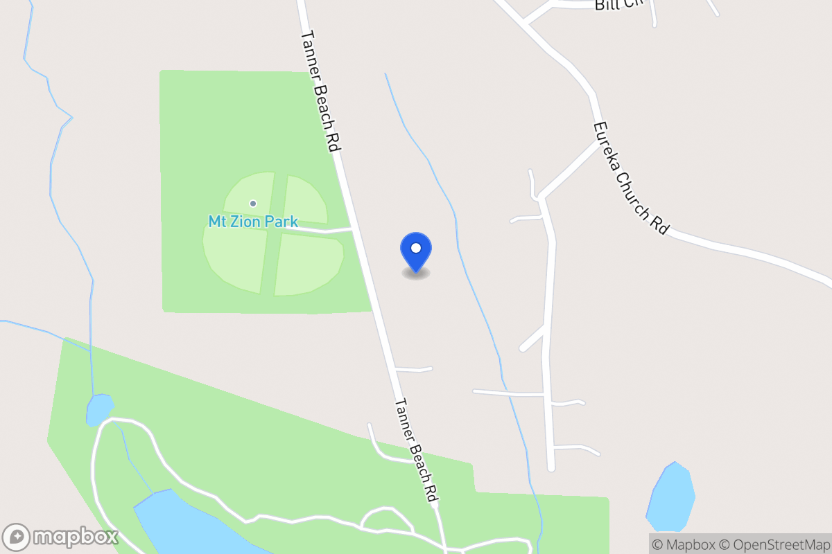 Map of 244 Tanners Beach Rd