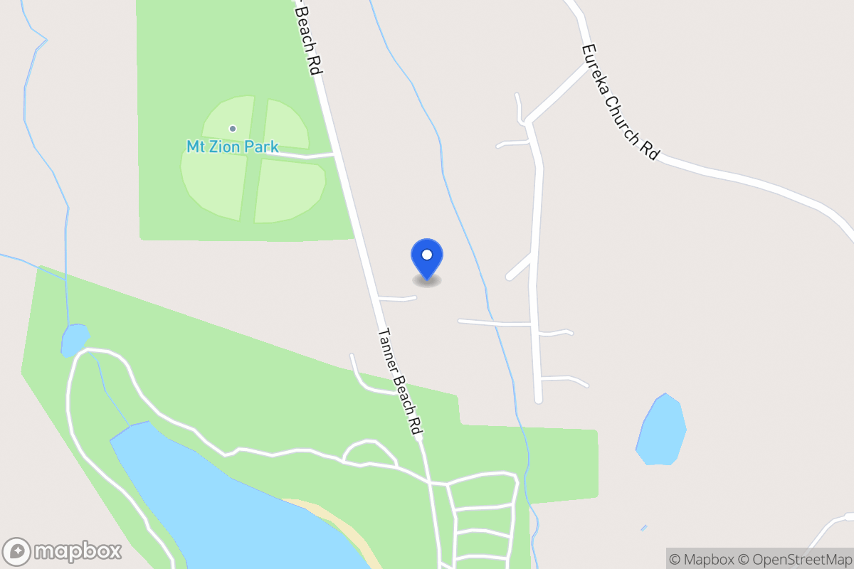 Map of 284 Tanners Beach Rd
