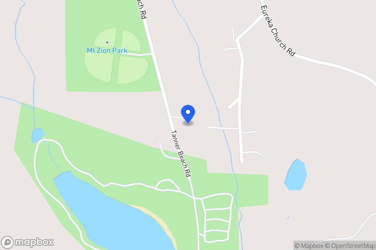 Map of 296 Tanners Beach Rd
