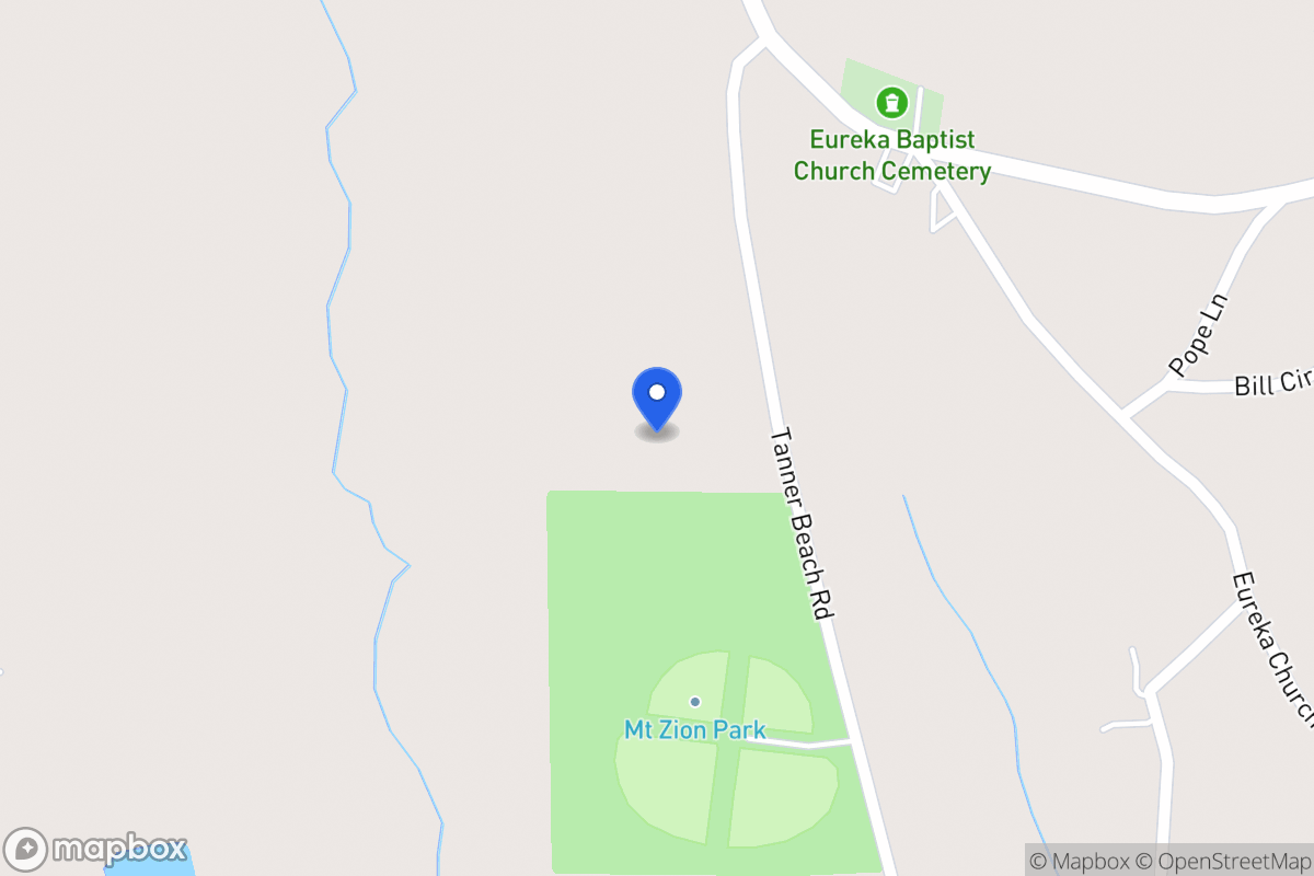 Map of 121 Tanners Beach Rd