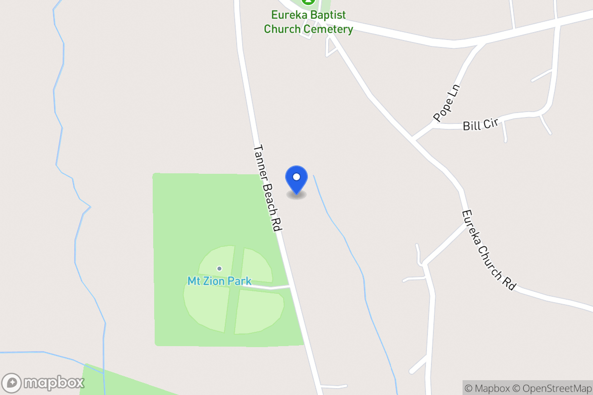 Map of 160 Tanners Beach Rd