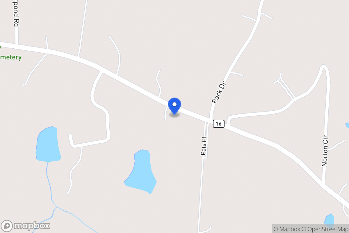 Map of 2804 Mt Zion Rd