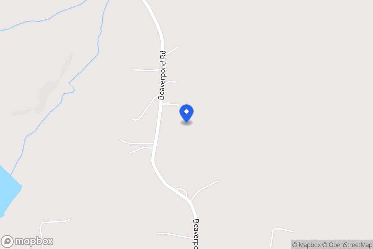 Map of 191 Beaver Pond Rd