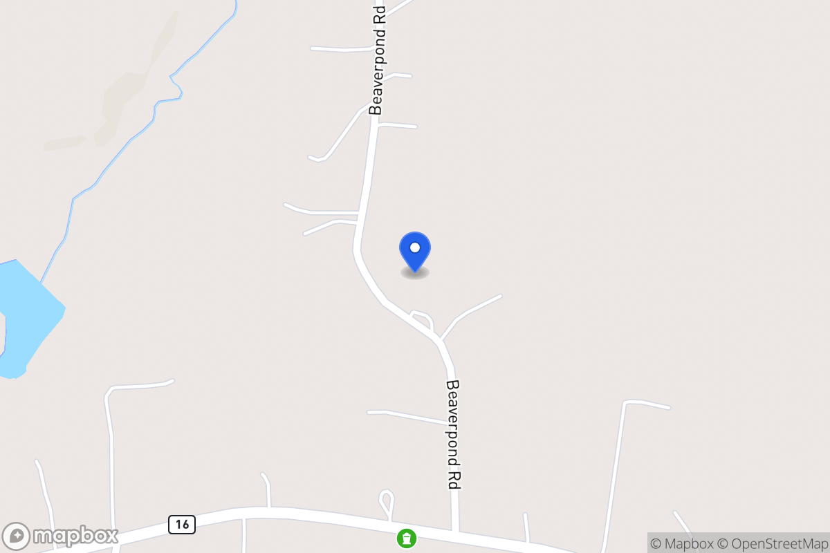 Map of 129 Beaver Pond Rd