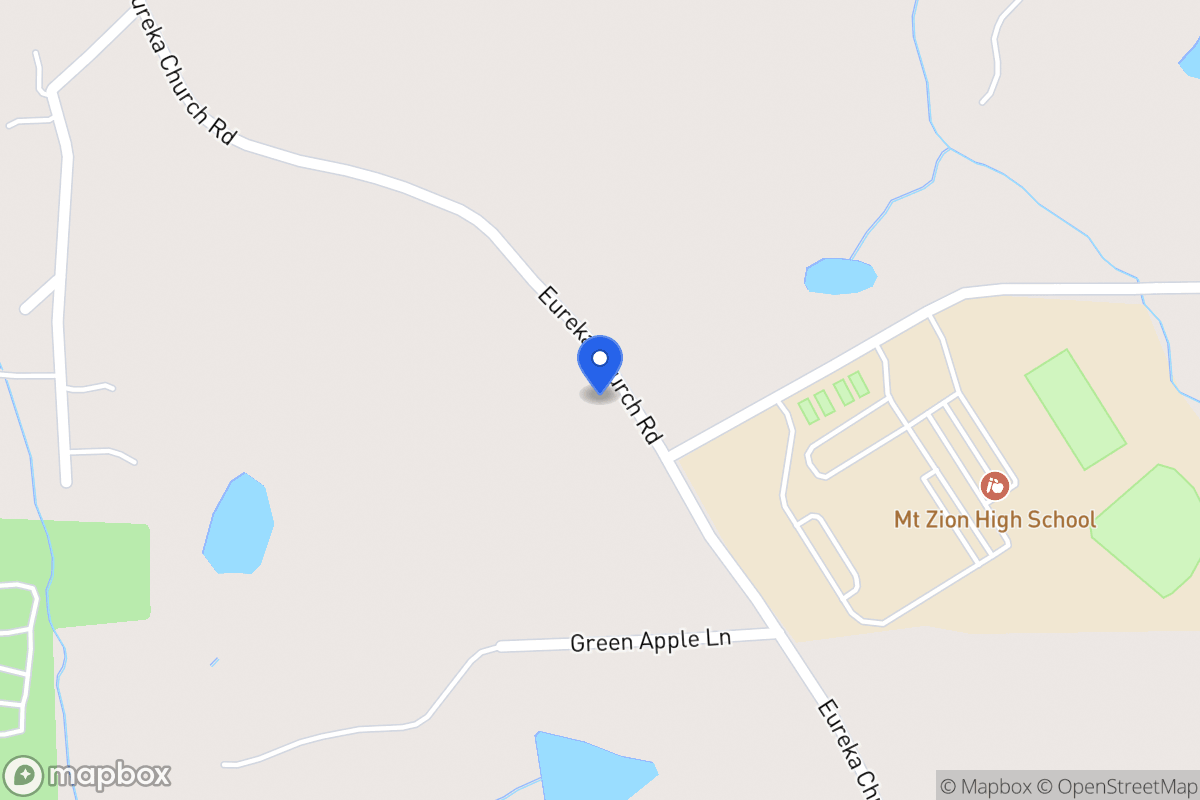 Map of 298 Eureka Church Rd
