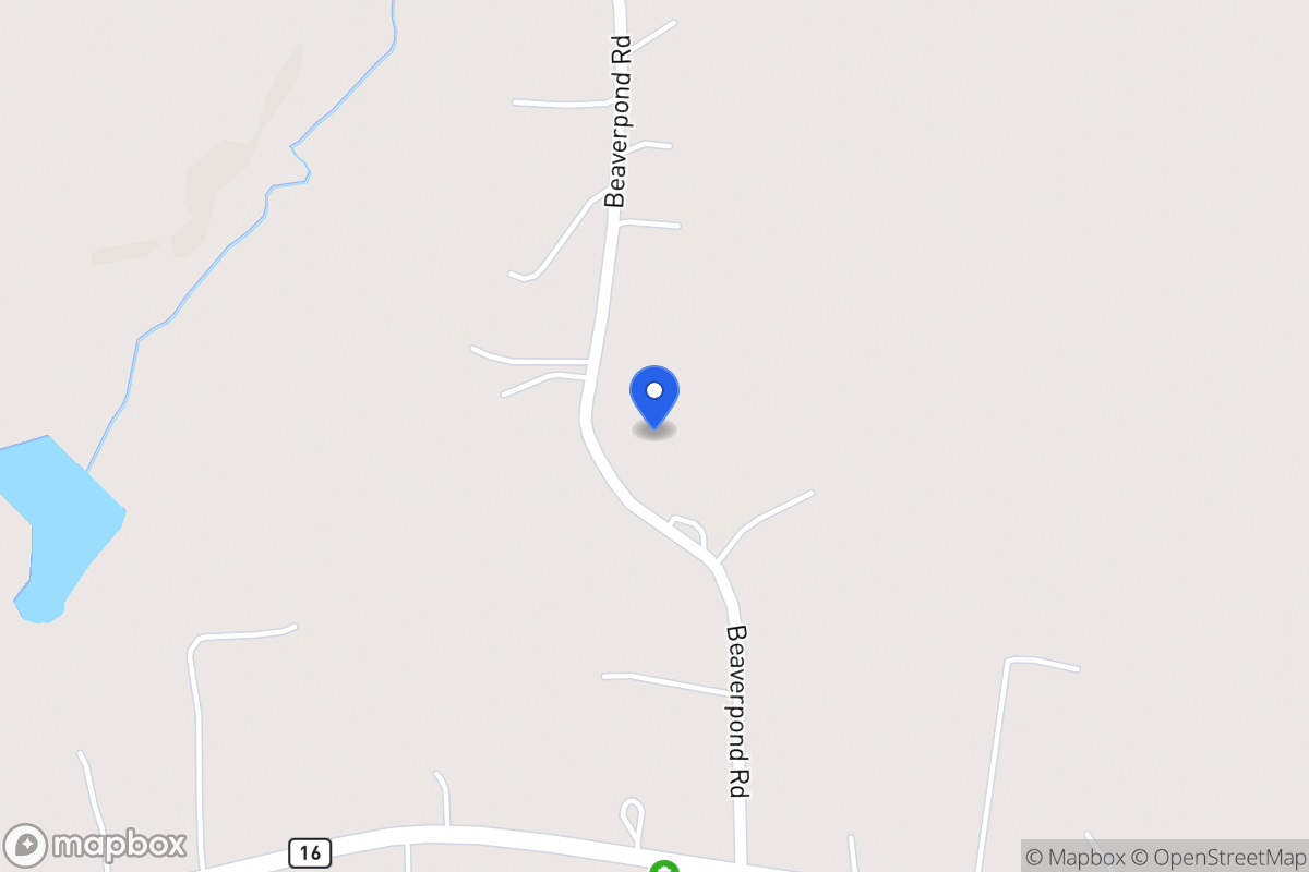 Map of 145 Beaver Pond Rd