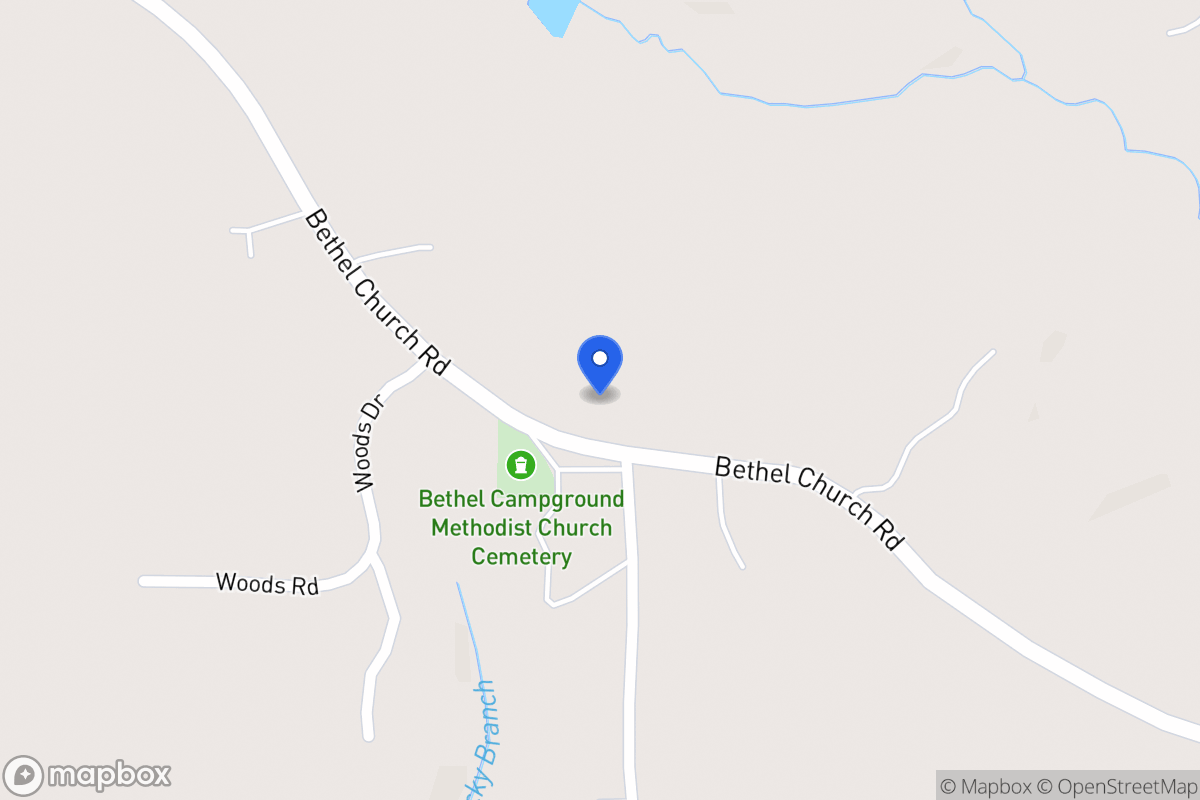 Map of 715 Bethel Church Rd