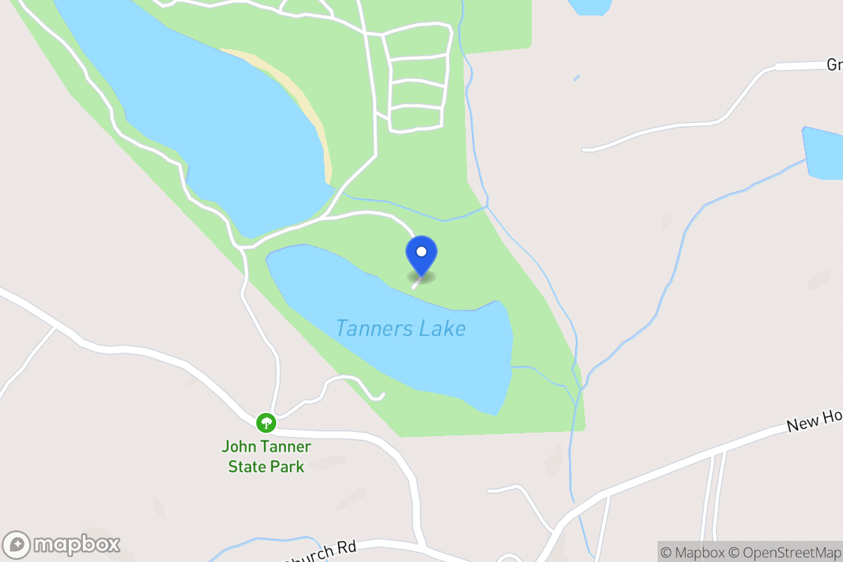 Map of 354 Tanners Beach Rd