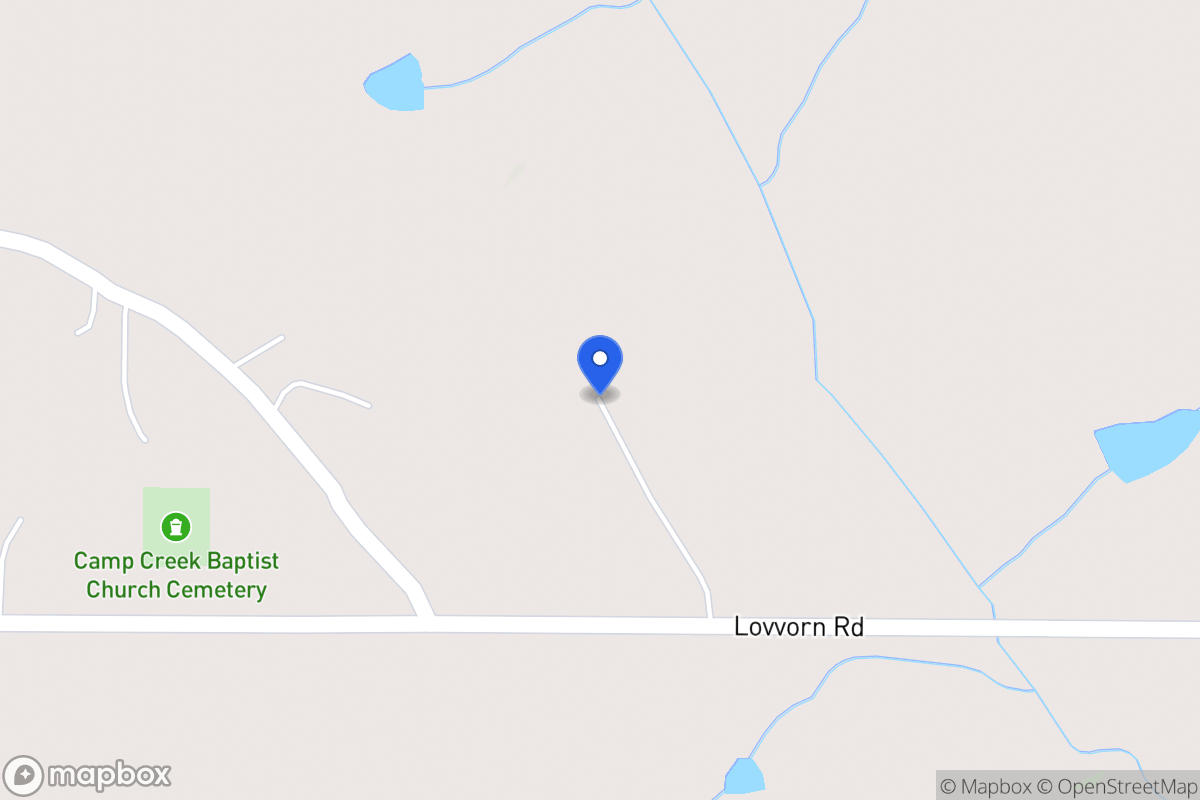 Map of 2675 Lovvorn Rd