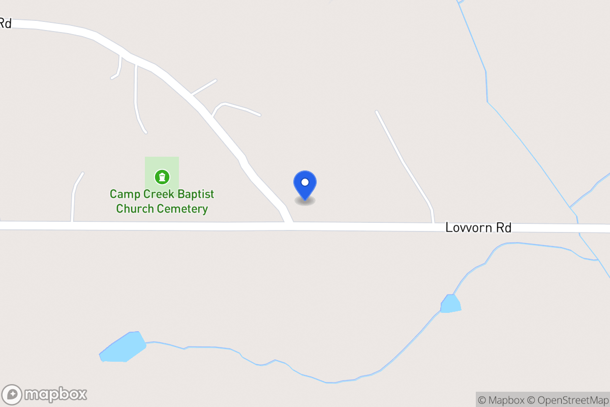 Map of 2763 Lovvorn Rd