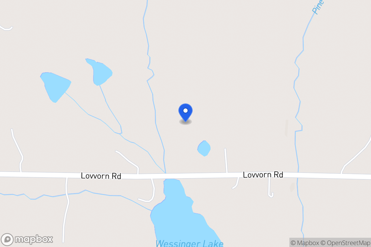 Map of 3535 Lovvorn Rd